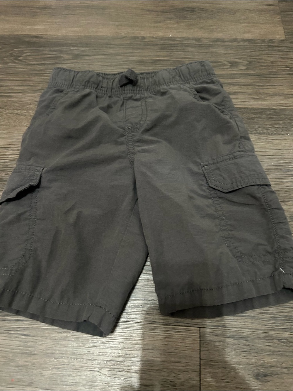 3/$12 Jumping Beans Gray Cargo Shorts Boys Size 6